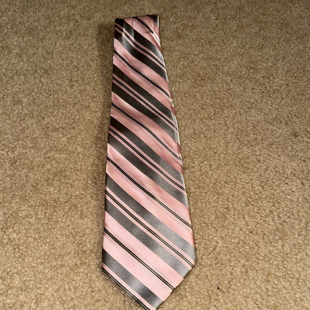 MEN - 100% Silk Stripe Tie